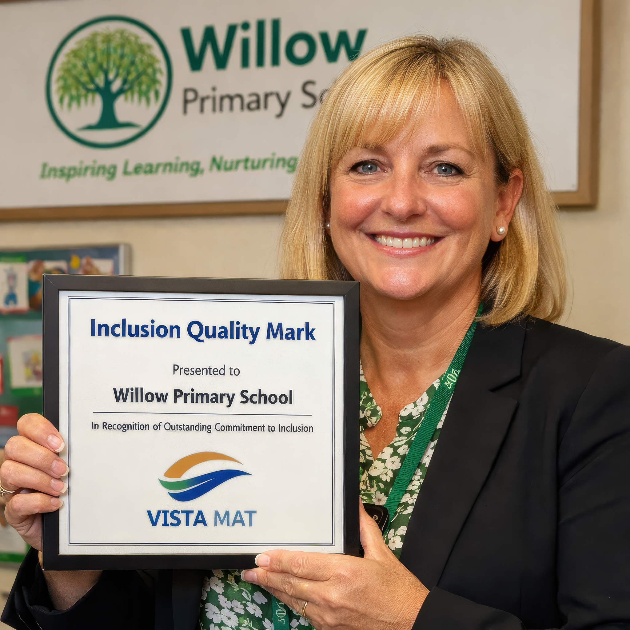School classroom where trust-wide quality marks support improvement